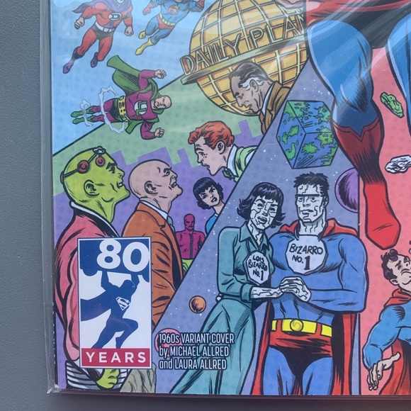 (C40) DC Comics ACTION COMICS #1000 Superman Michael Allred 1960's cover - Picture 8 of 10